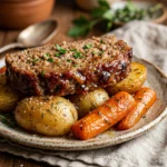 Cheap Meatloaf With Potatoes And Carrots Under $10