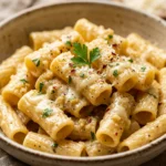 Cheap One Pot Garlic Parmesan Pasta Under $2 Per Serving