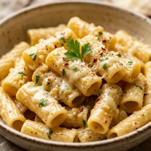Cheap One Pot Garlic Parmesan Pasta Under $2 Per Serving