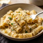 Cheap One Pot Garlic Parmesan Pasta Under $2 Per Serving