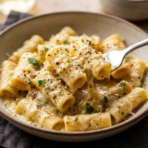 Cheap One Pot Garlic Parmesan Pasta Under $2 Per Serving