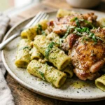 Cheap Pesto Pasta With Chicken Thighs Under $10