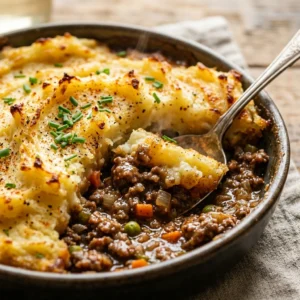 Cheap Shepherds Pie With Ground Beef And Mashed Potatoes Under $10