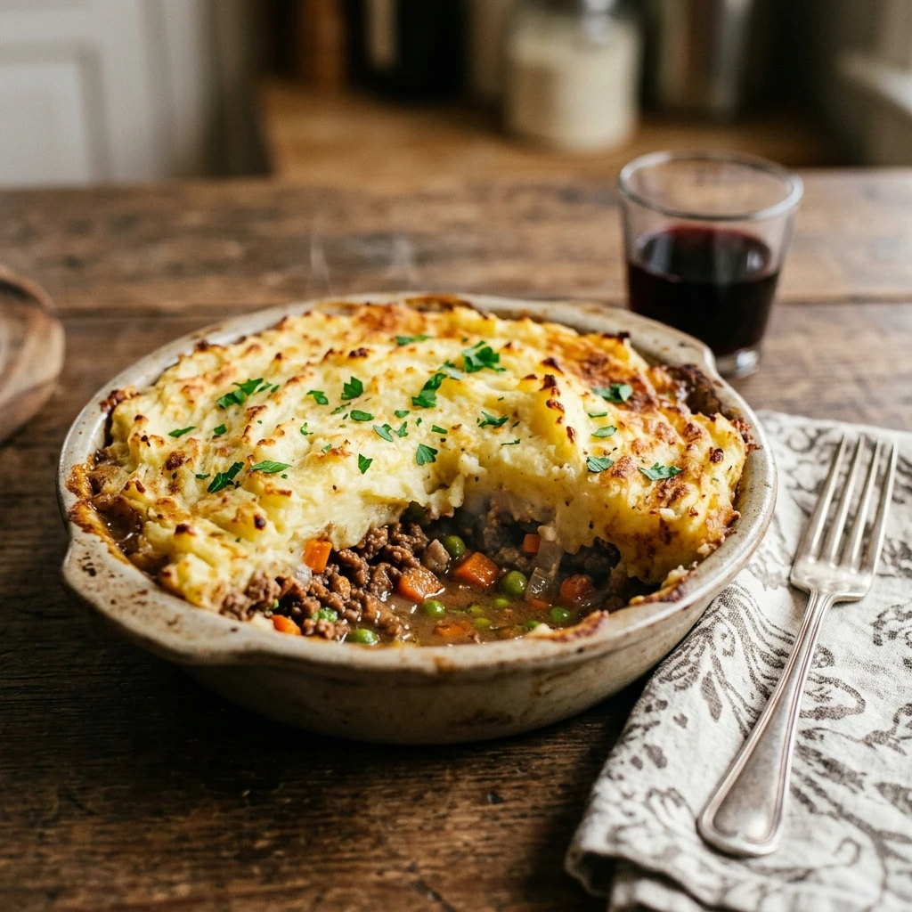 Cheap Shepherds Pie With Ground Beef And Mashed Potatoes Under $10