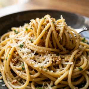 Cheap Spaghetti With Garlic Butter And Parmesan Under $10