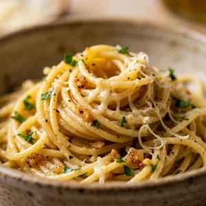 Cheap Spaghetti With Garlic Butter And Parmesan Under $10