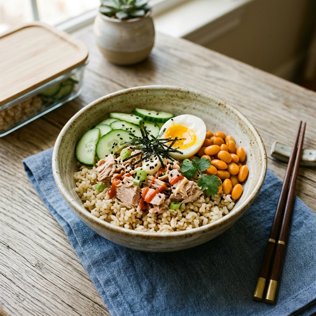 Cheap Tuna And Rice Bowls High Protein Meal Prep Under $10