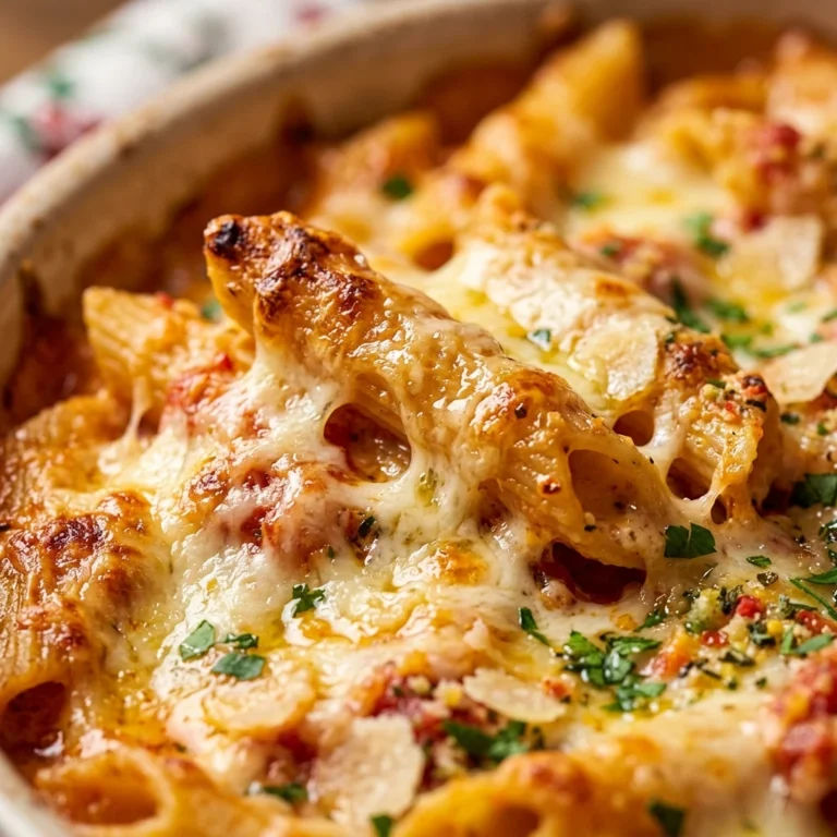 Cheesy Baked Penne Christmas Creamy Baked Pasta Classic Holiday