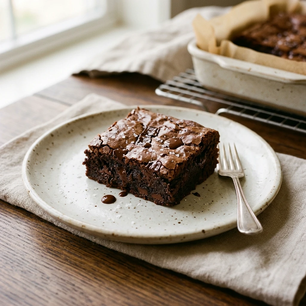 Chewy Brownies With Brown Butter Easy Cakey Fudgy Chocolate