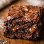 Chewy Brownies With Chocolate Chips Easy Cakey Fudgy Chocolate