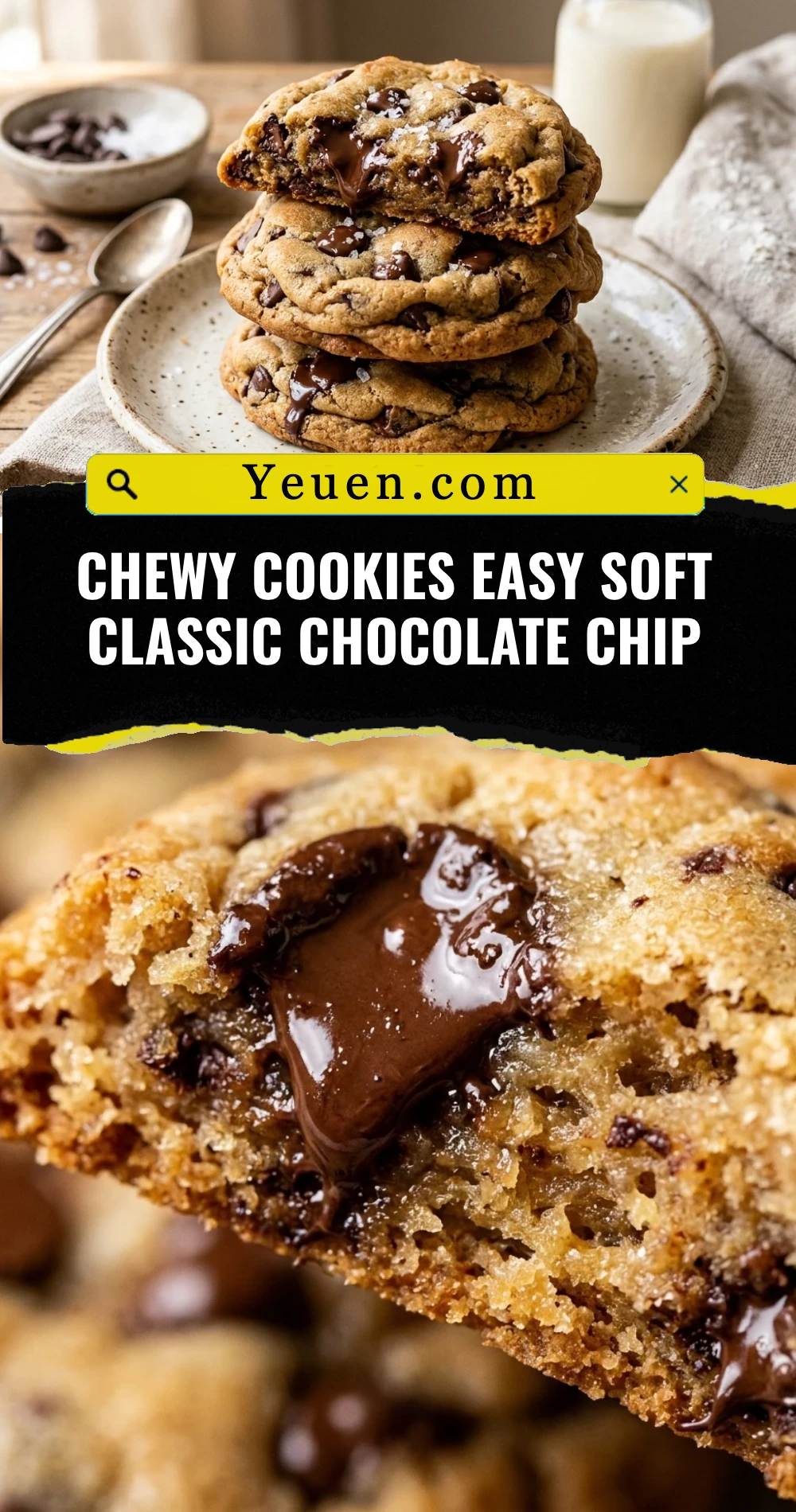 Chewy Cookies Easy Soft Classic Chocolate Chip