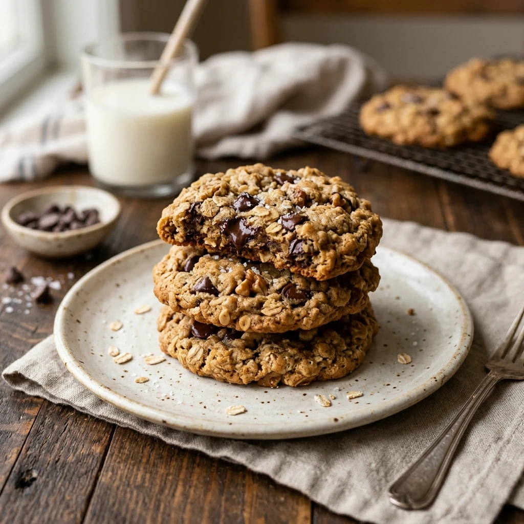 Chewy Oatmeal Cookies Easy Soft Classic