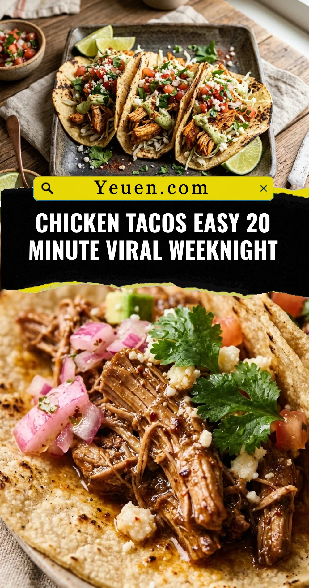 Chicken Tacos Easy 20 Minute Viral Weeknight