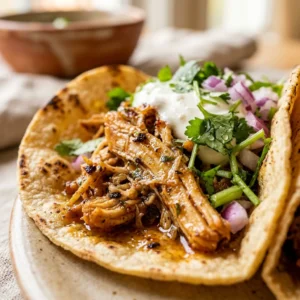 Chicken Tacos Easy Weeknight 20 Minute Viral Shredded Crispy