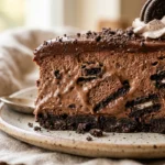 Chocolate 【entity-Oreo¦canonical_name=Oreo】 Cheesecake Creamy Baked Easy Flavored Viral Recipe
