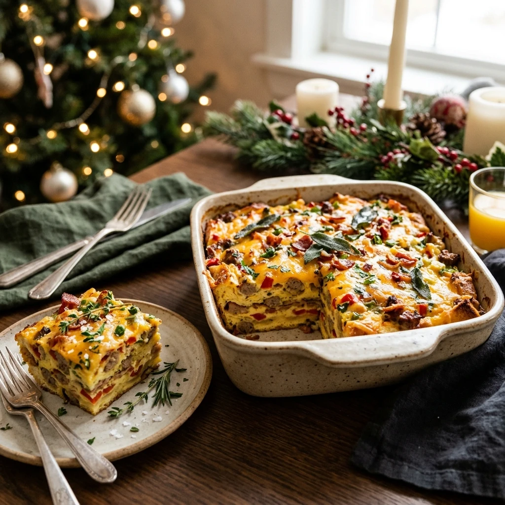 Christmas Casserole Feed A Crowd Make Ahead Easy