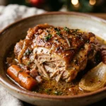 Christmas Chicken Slow Cooker High Protein Under $20 Cozy Winter No Prep