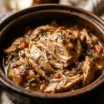 Christmas Chicken Slow Cooker High Protein Under $20 Cozy Winter No Prep