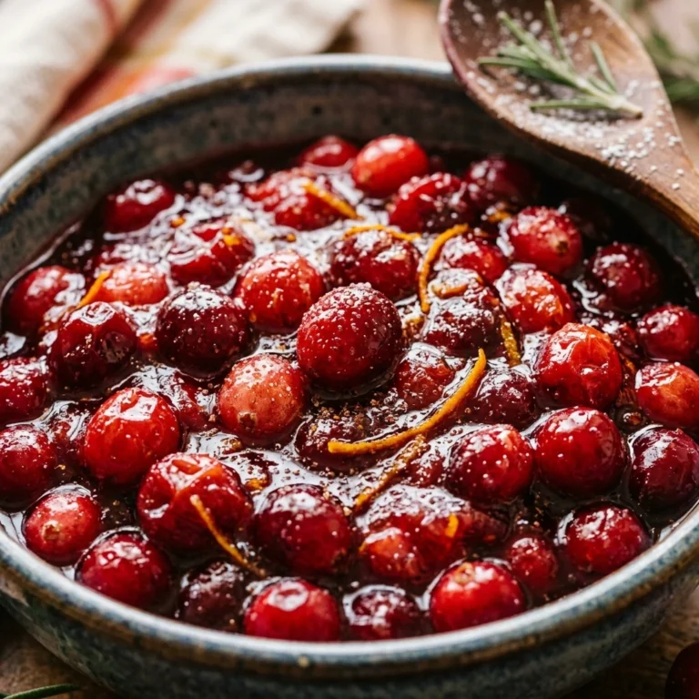 Christmas Cranberry Sauce For Potluck No Fail