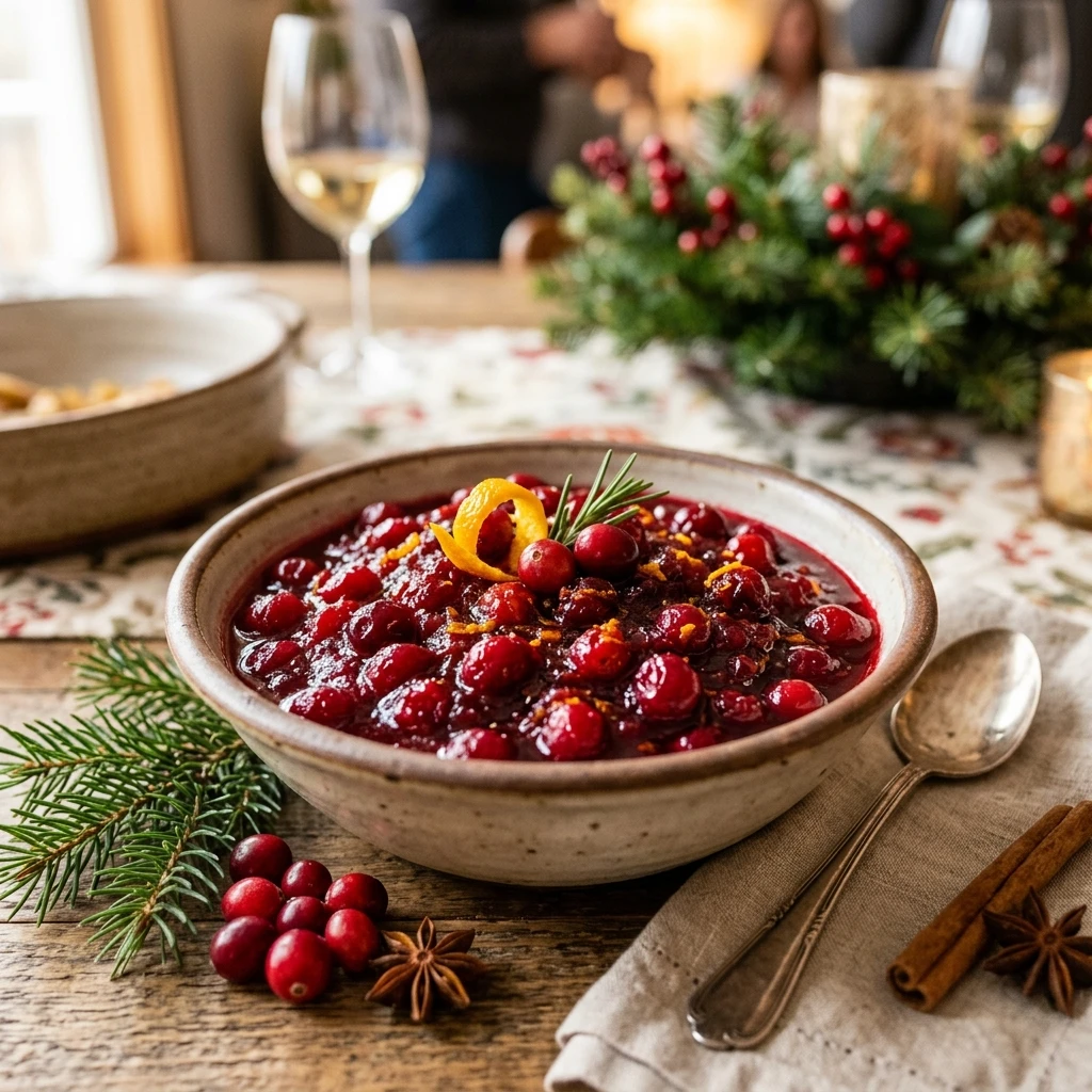 Christmas Cranberry Sauce For Potluck No Fail