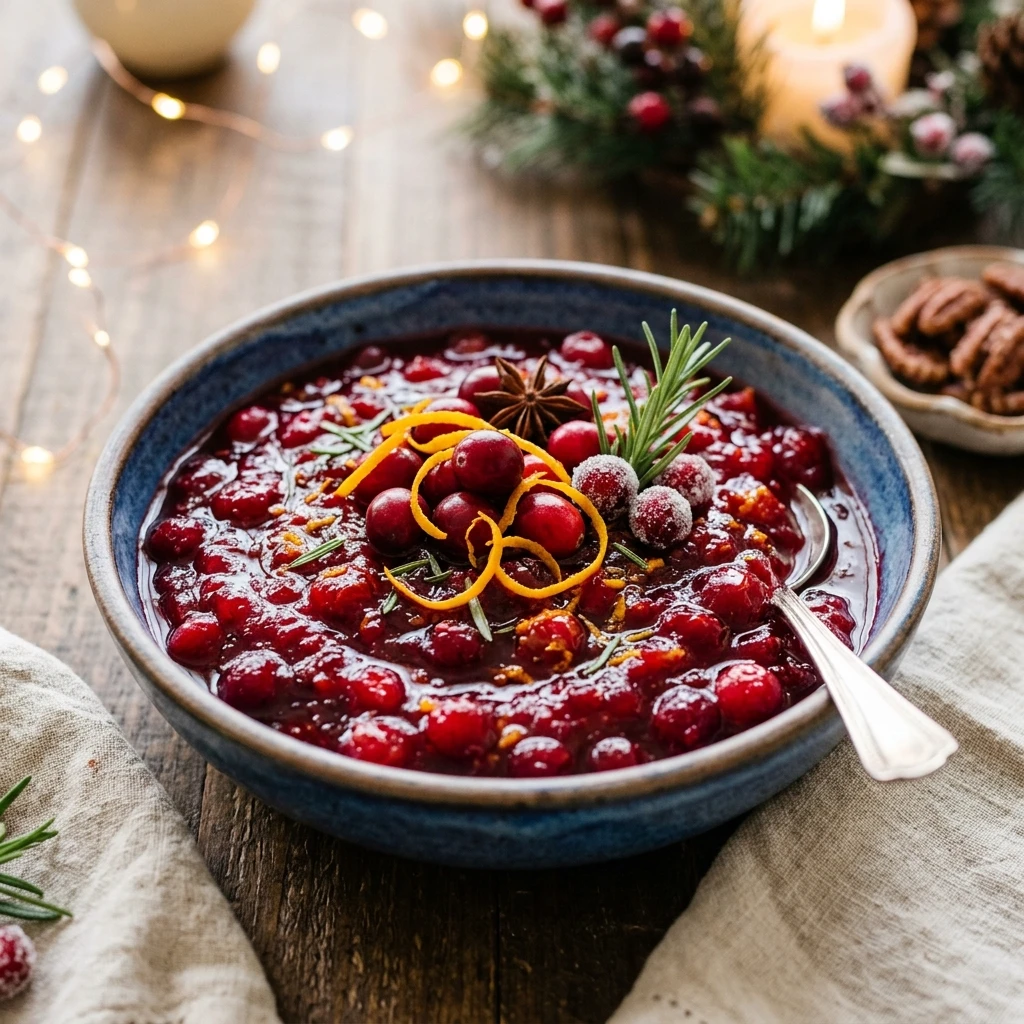 Christmas Cranberry Sauce No Fail 10 Min