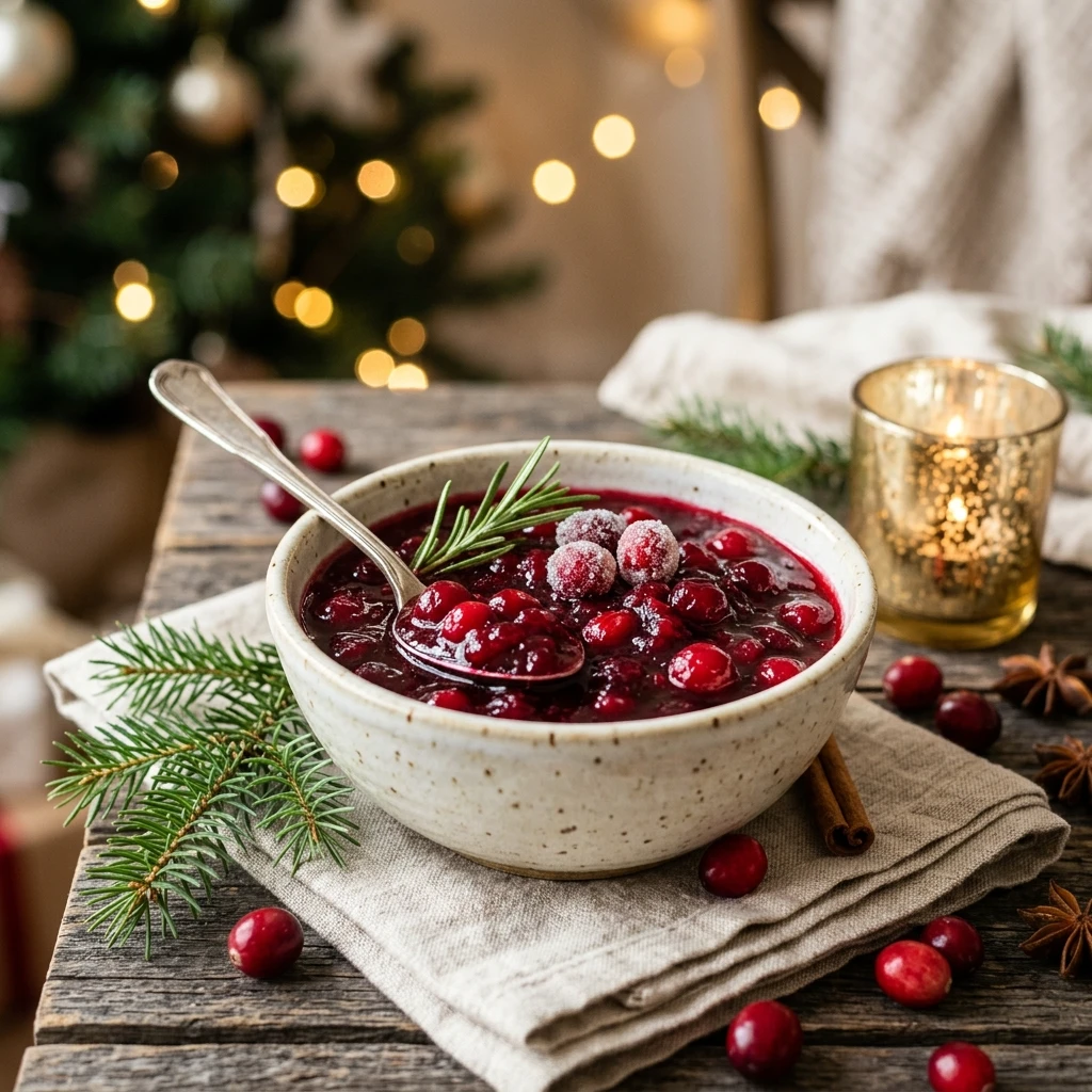 Christmas Cranberry Sauce No Fail 10 Min