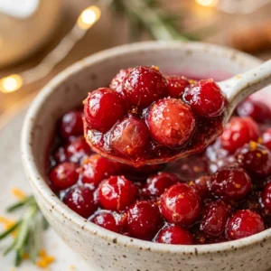 Christmas Cranberry Sauce That Kids Love