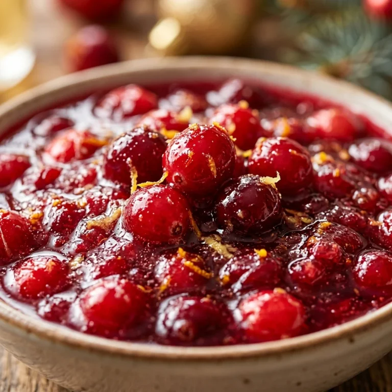 Christmas Cranberry Sauce With Ginger Easy