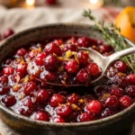 Christmas Cranberry Sauce With Ginger Easy