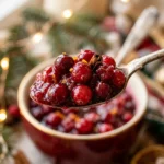 Christmas Cranberry Sauce With Grand Marnier