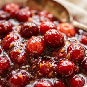 Christmas Cranberry Sauce With Honey No Sugar