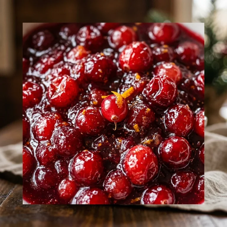 Christmas Cranberry Sauce With Honey No Sugar