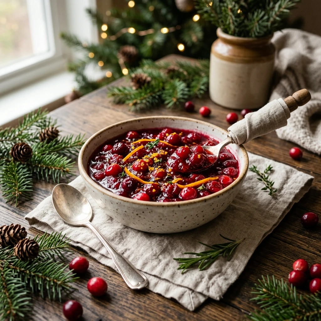 Christmas Cranberry Sauce With Honey No Sugar