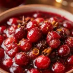 Christmas Cranberry Sauce With Spice No Bitter