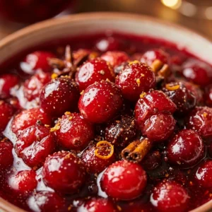 Christmas Cranberry Sauce With Spice No Bitter