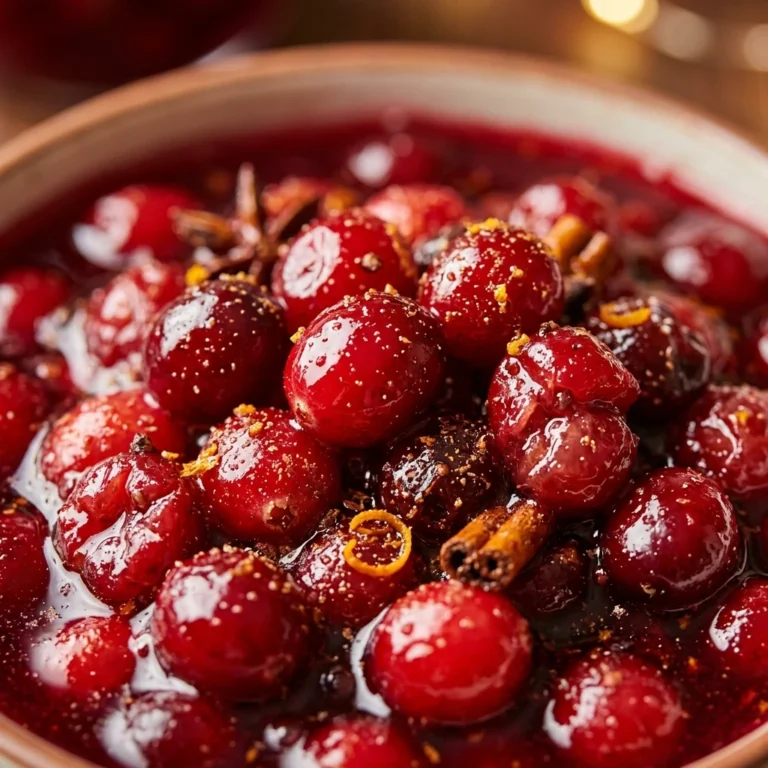 Christmas Cranberry Sauce With Spice No Bitter