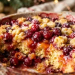 Christmas Dump Cake With Cranberry Easy 3 Ingredient Holiday