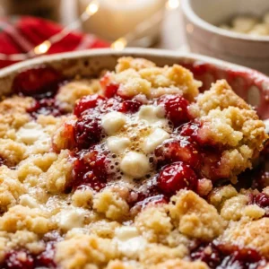 Christmas Dump Cake With White Chocolate Easy 3 Ingredient Holiday