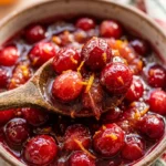 Christmas Morning Cranberry Sauce With Orange