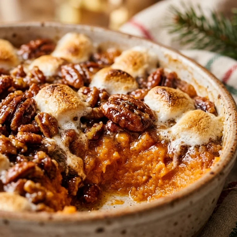 Christmas Sweet Potato Casserole Make Ahead Easy Feed Crowd