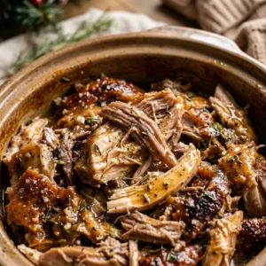 Christmas Turkey Slow Cooker High Protein Under $20 Cozy Winter No Prep