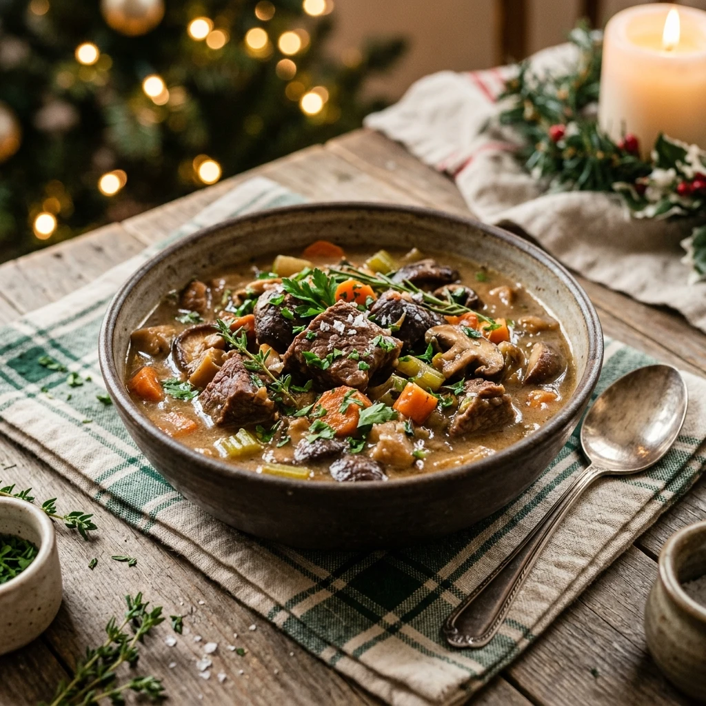 Christmas Week High Protein Crockpot Dinner
