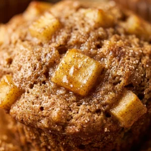 Cinnamon Spice Muffins With Apple Chunks Fall No Fail