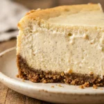 Classic New York Style Vanilla Bean Cheesecake Creamy Easy No Fail Recipe