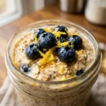 Classic Overnight Oats Lemon Easy 5 Minute Breakfast Meal Prep