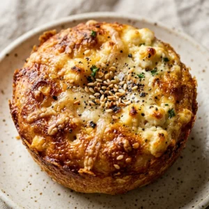 Cottage Cheese Bagel Egg Bites 20g+ High Protein Easy Breakfast 3 Ingredient