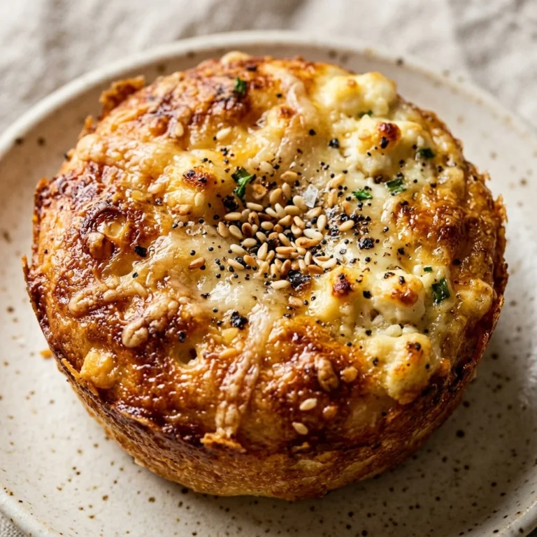 Cottage Cheese Bagel Egg Bites 20g+ High Protein Easy Breakfast 3 Ingredient