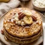 Cottage Cheese Banana Pancakes High Protein 3 Ingredients