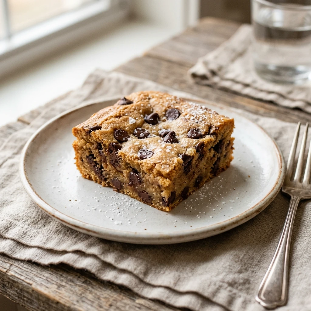 Cottage Cheese Blondies High Protein Low Carb