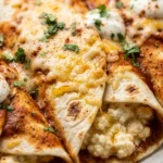 Cottage Cheese Breakfast Enchiladas High Protein Cheesy Family